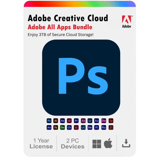 Adobe Photoshop 2025 1 Year Subscription For Windows And Mac 2PC